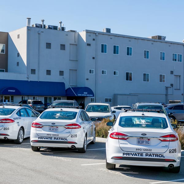 patrol cars
